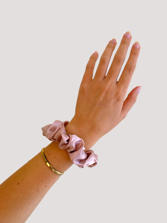 Blush Seiden Scrunchie