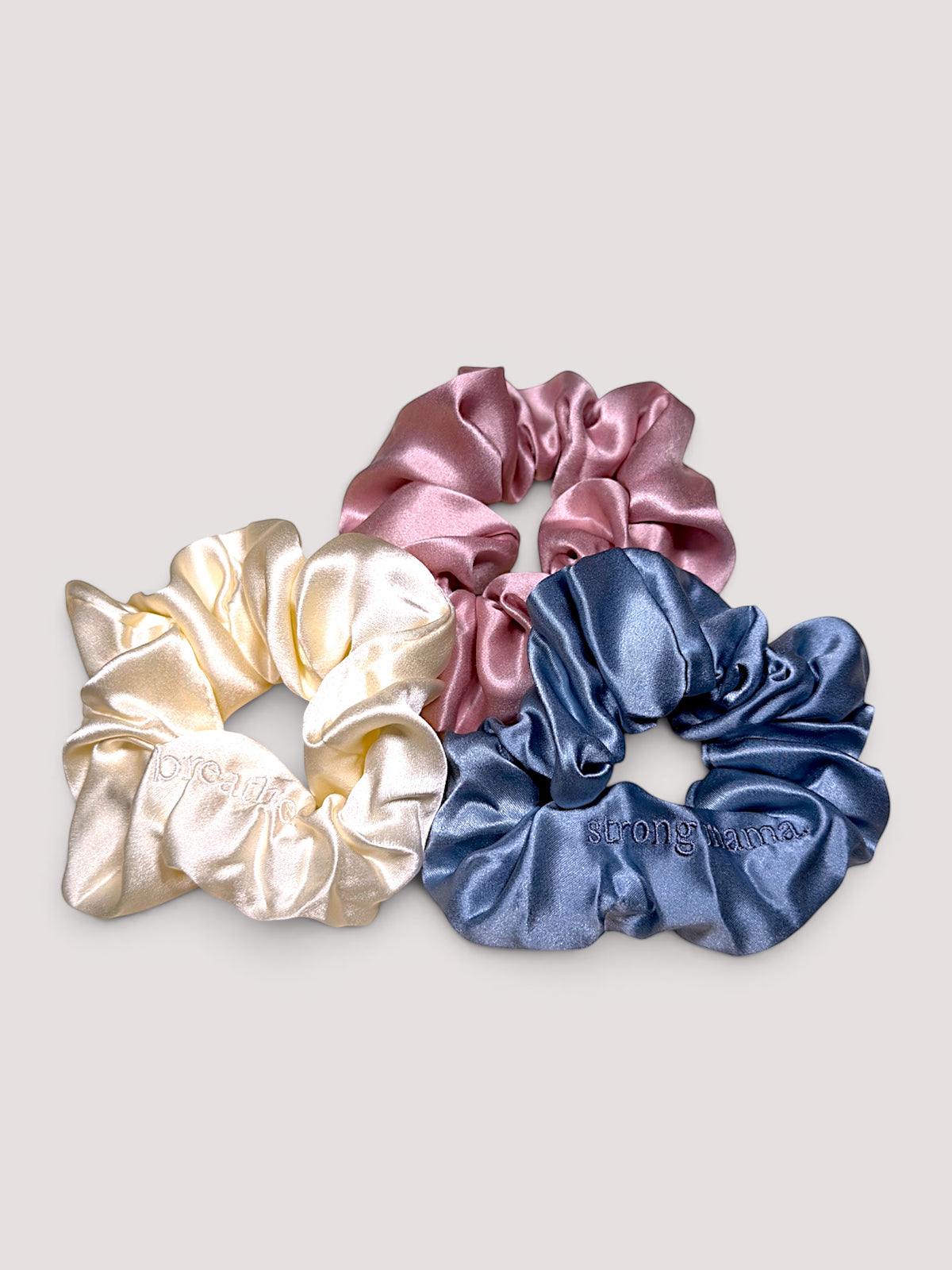 Ease Scrunchie Collection (3er-Set)