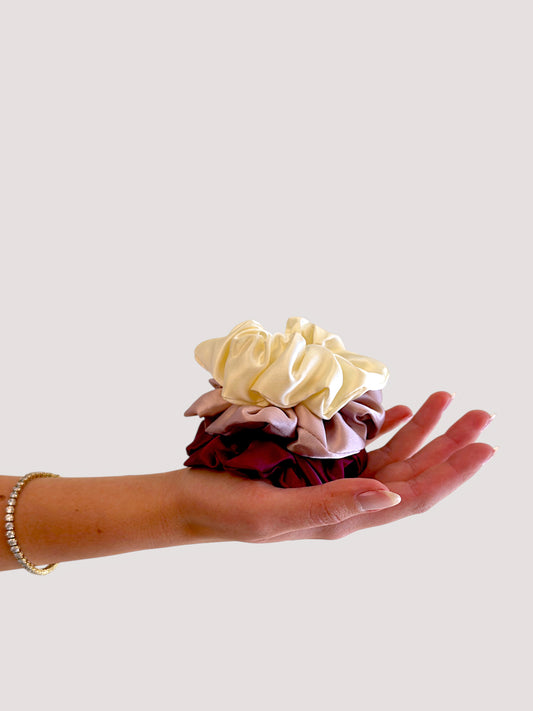 Bloom Scrunchie Collection (3er-Set)