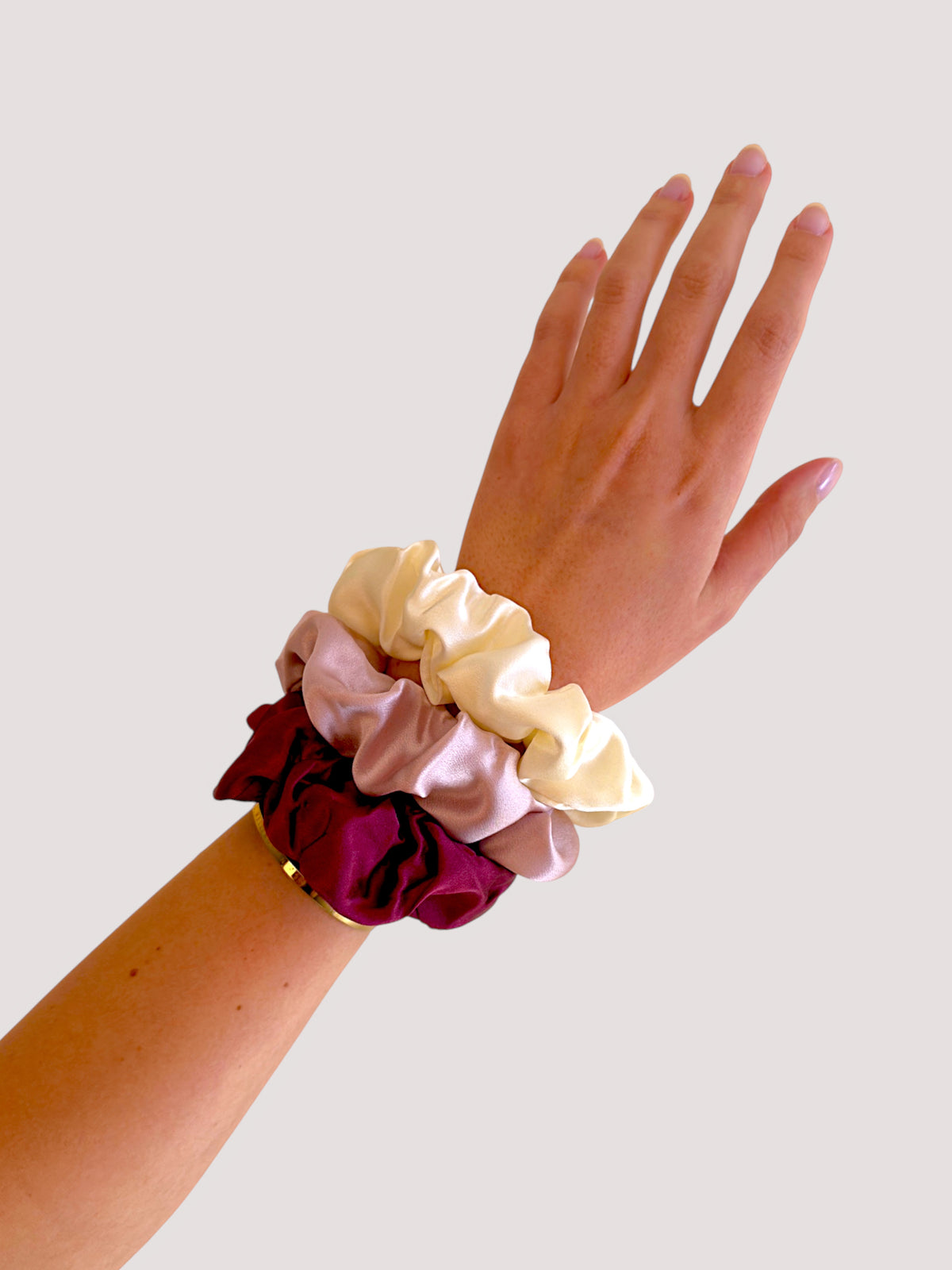 Bloom Scrunchie Collection (3er-Set)