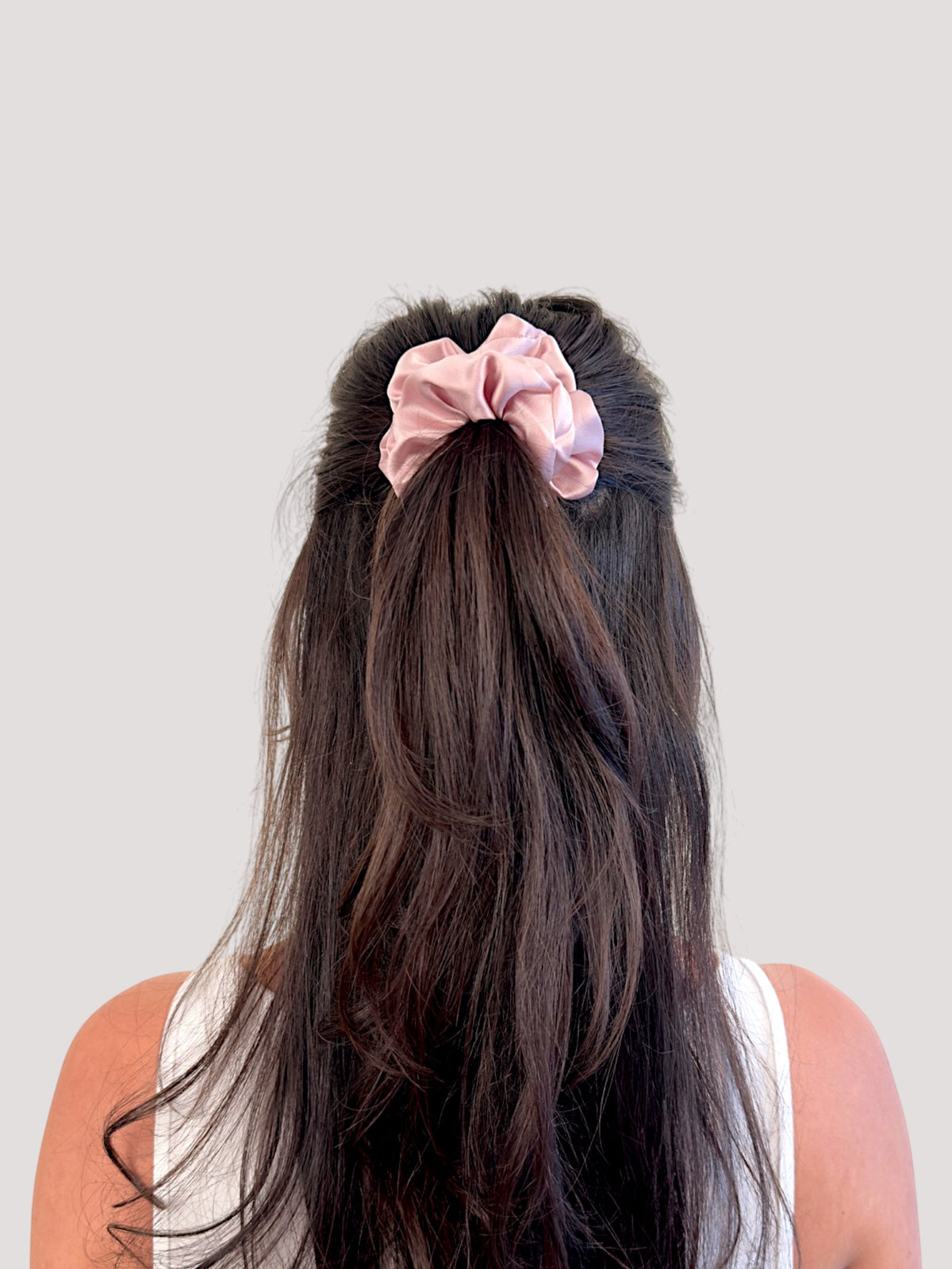 Blush Seiden Scrunchie