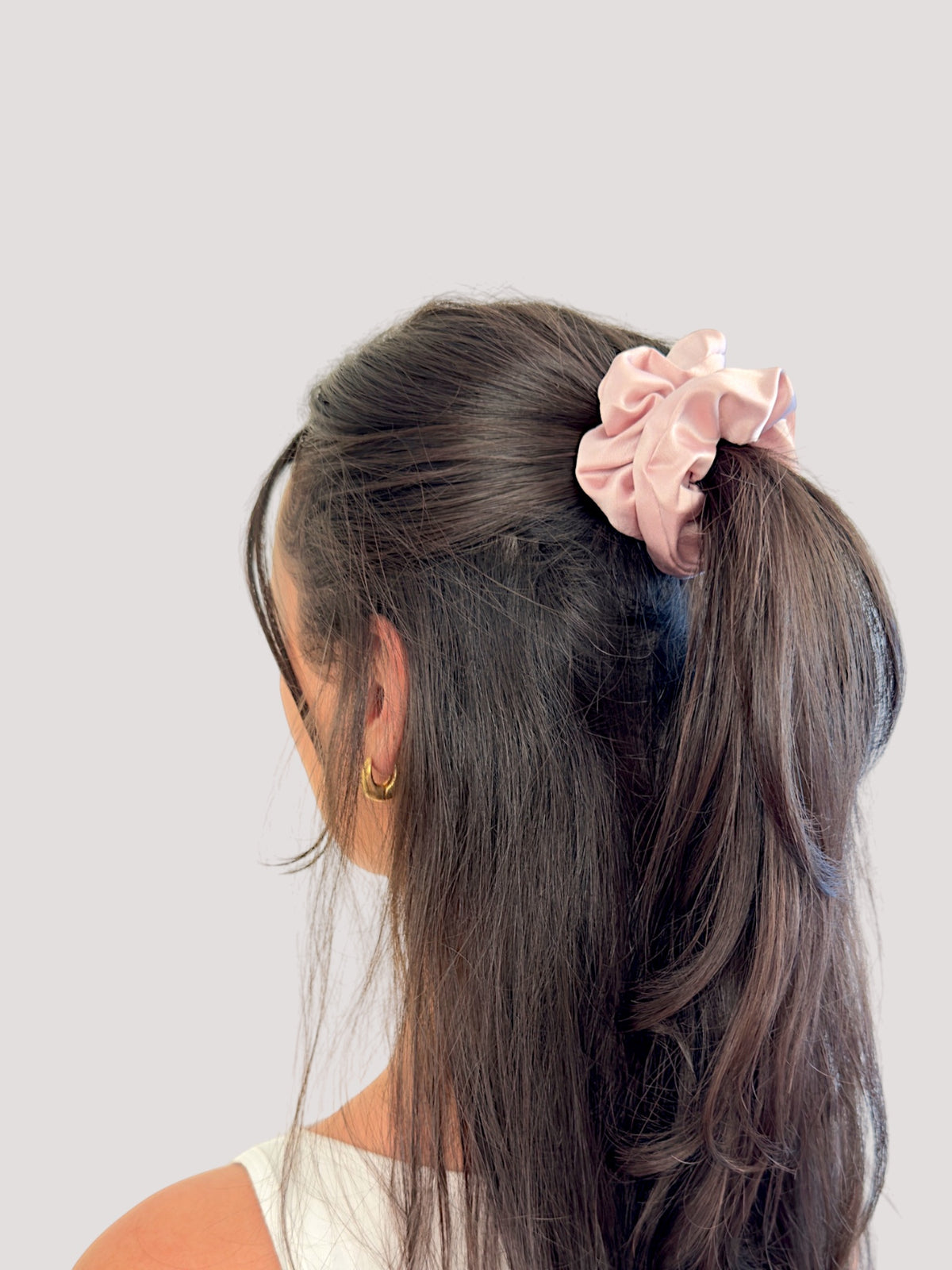 Blush Seiden Scrunchie