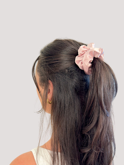 Blush Seiden Scrunchie