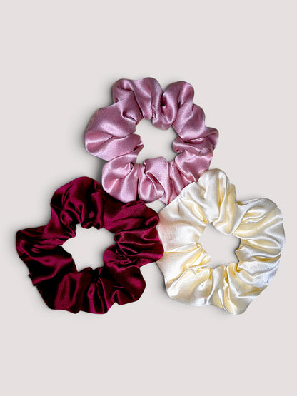 Bloom Scrunchie Collection (3er-Set)
