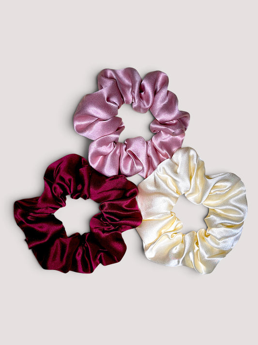 Bloom Scrunchie Collection (3er-Set)