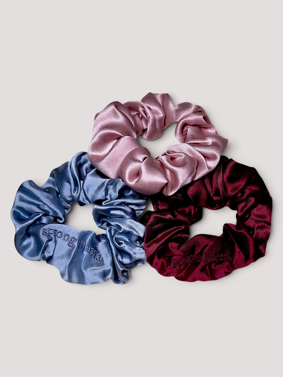 Grace Scrunchie Collection (3er-Set)